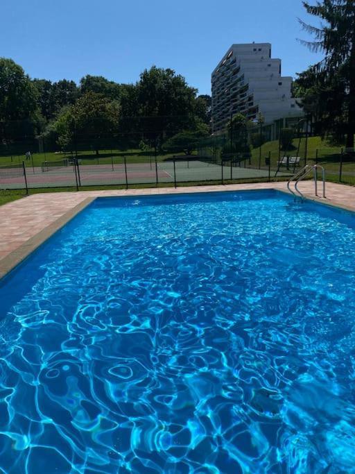 Superbe T3 Lumineux Sur Parc Arbore Avec Piscine 앙글레 외부 사진
